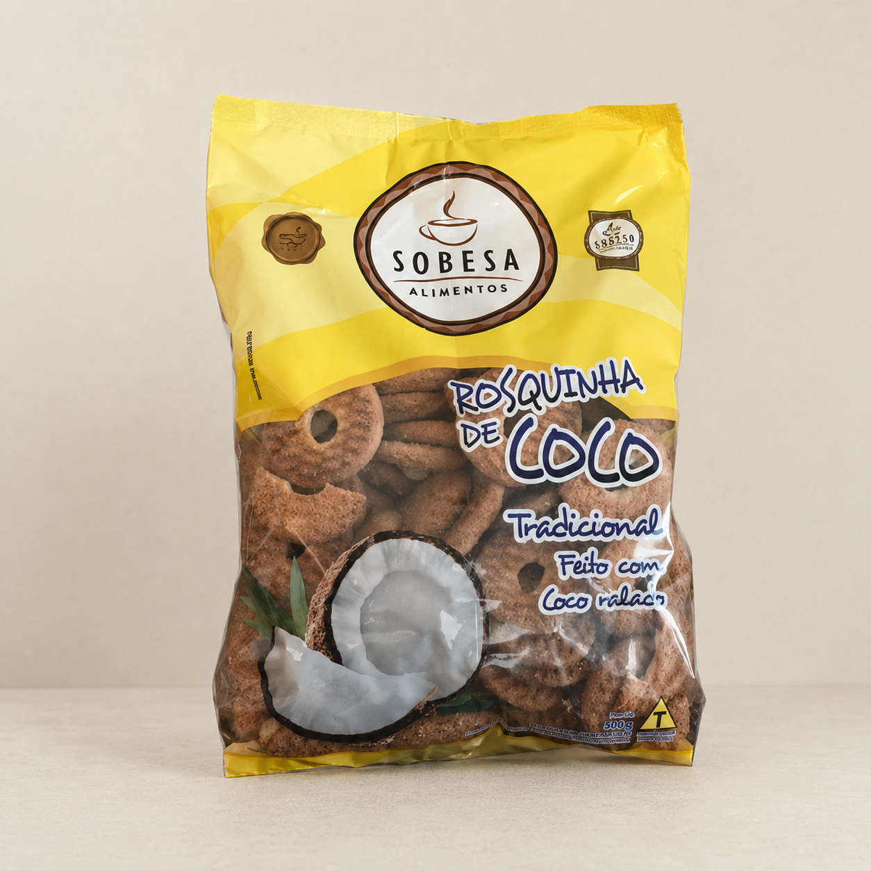 Biscoito Rosquinha de Coco Sobésa